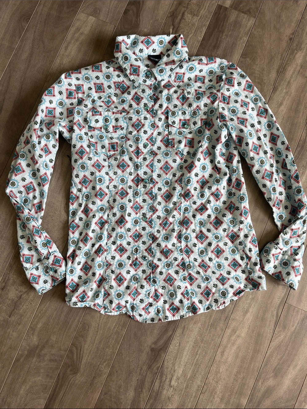Cruel Western Girls Button Up Shirt